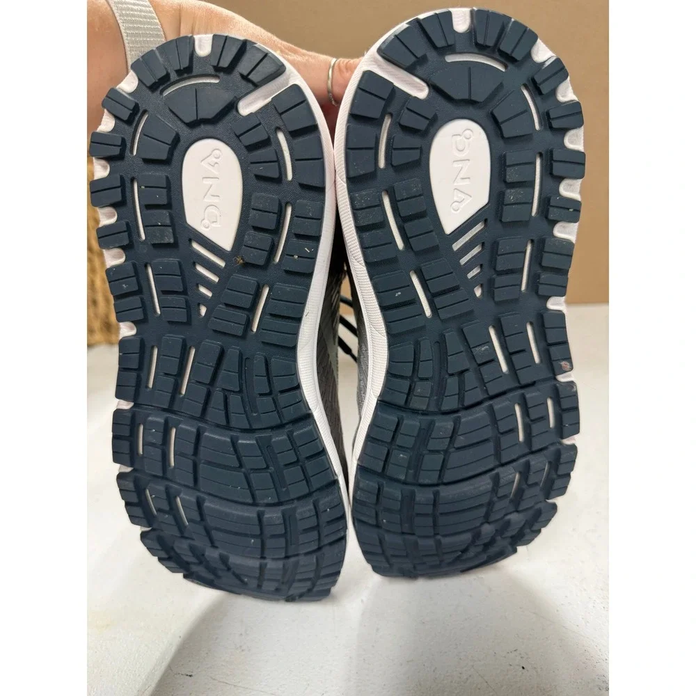 Brooks Addiction GTS 15 Womens Running Shoes Grey Navy Wide D Size 8